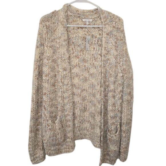 Maurices Shimmer Chunky Knit Comfy Cozy Cardigan Large - Picture 1 of 5